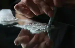 Crack is an addictive stimulant drug that speeds up the body’s systems.