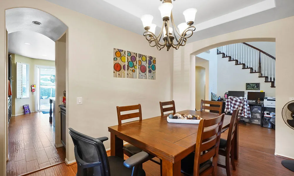 Female Sober Living Dining Room & Foyer