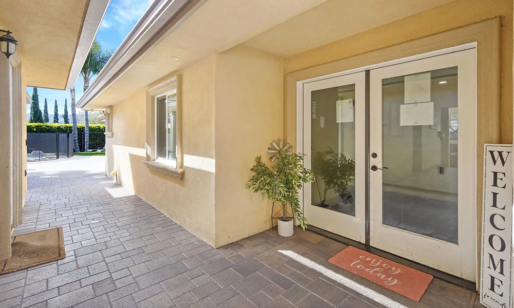 Male Sober Living Entrance