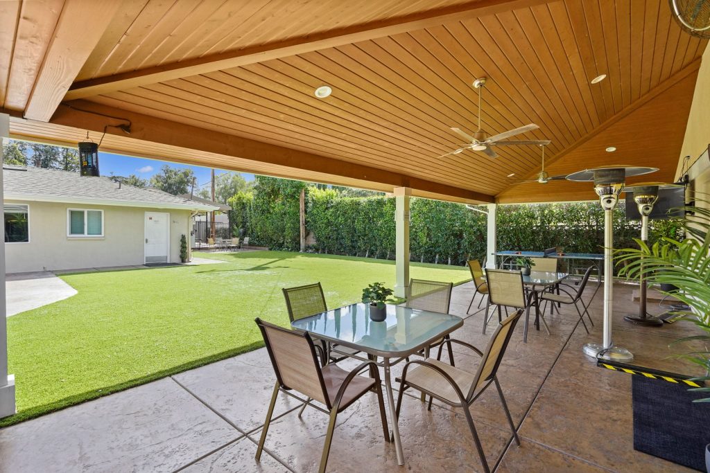 Exterior patio Overview
