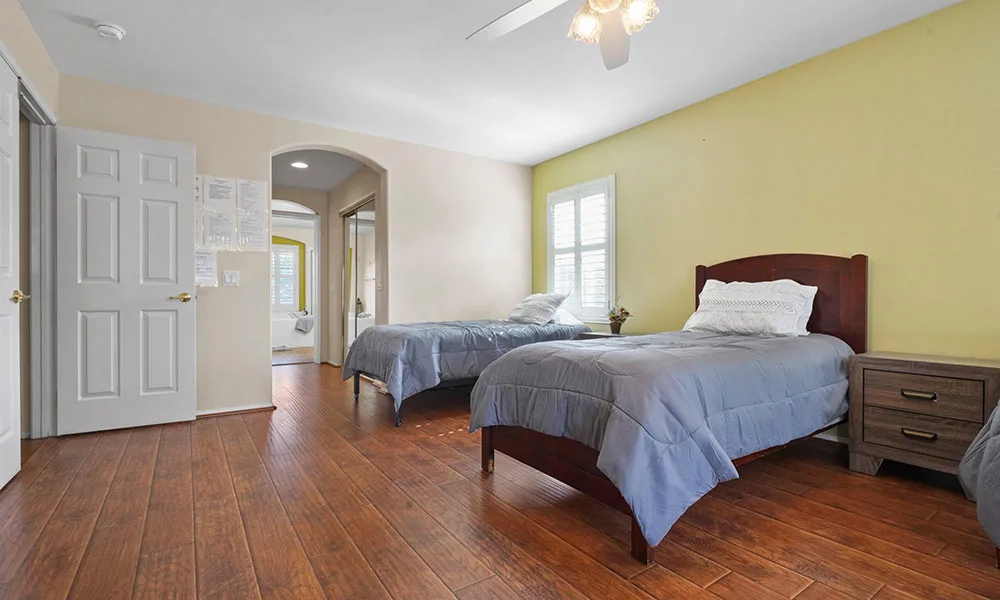 Female Sober Living Bedroom