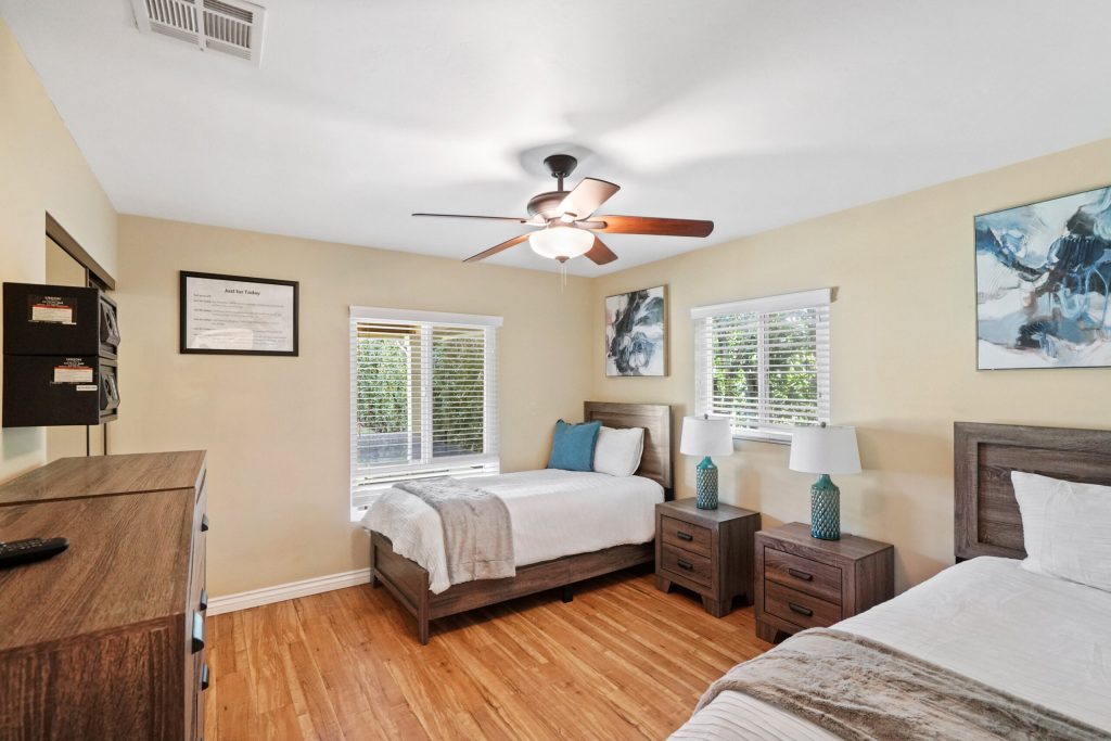 Interior bedroom overview