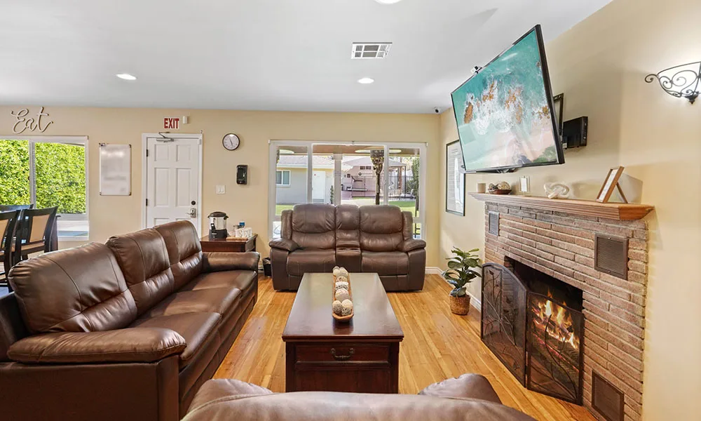 Interior Living Room Overview in Simi Valley