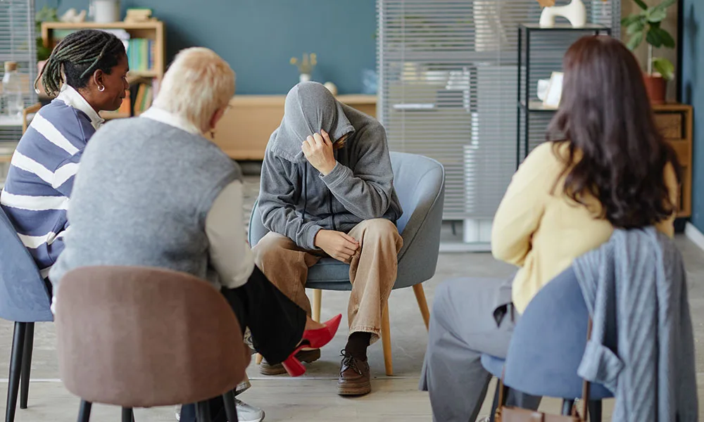 Behavioral signs include avoidance of places that cause anxiety