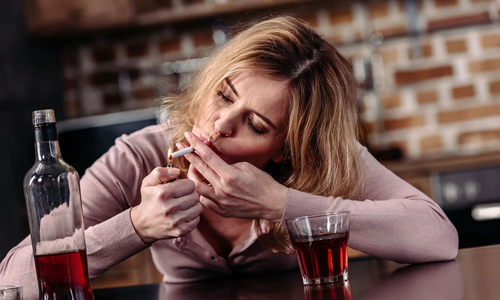 co-occurring disorders like depression, anxiety, post-traumatic stress disorder