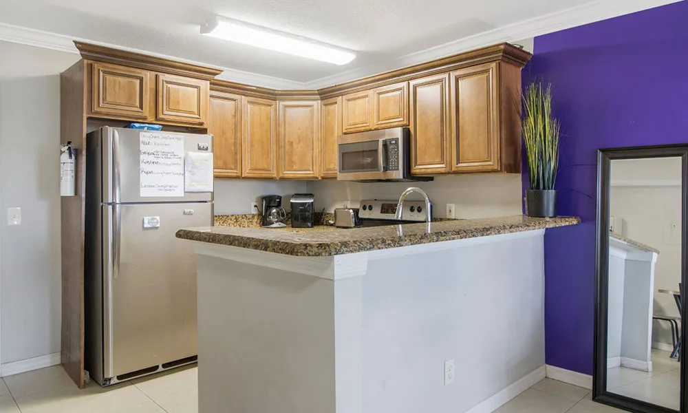 Sober Living Kitchen
