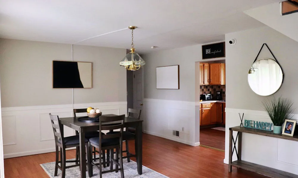 Male Sober Living Dining Room
