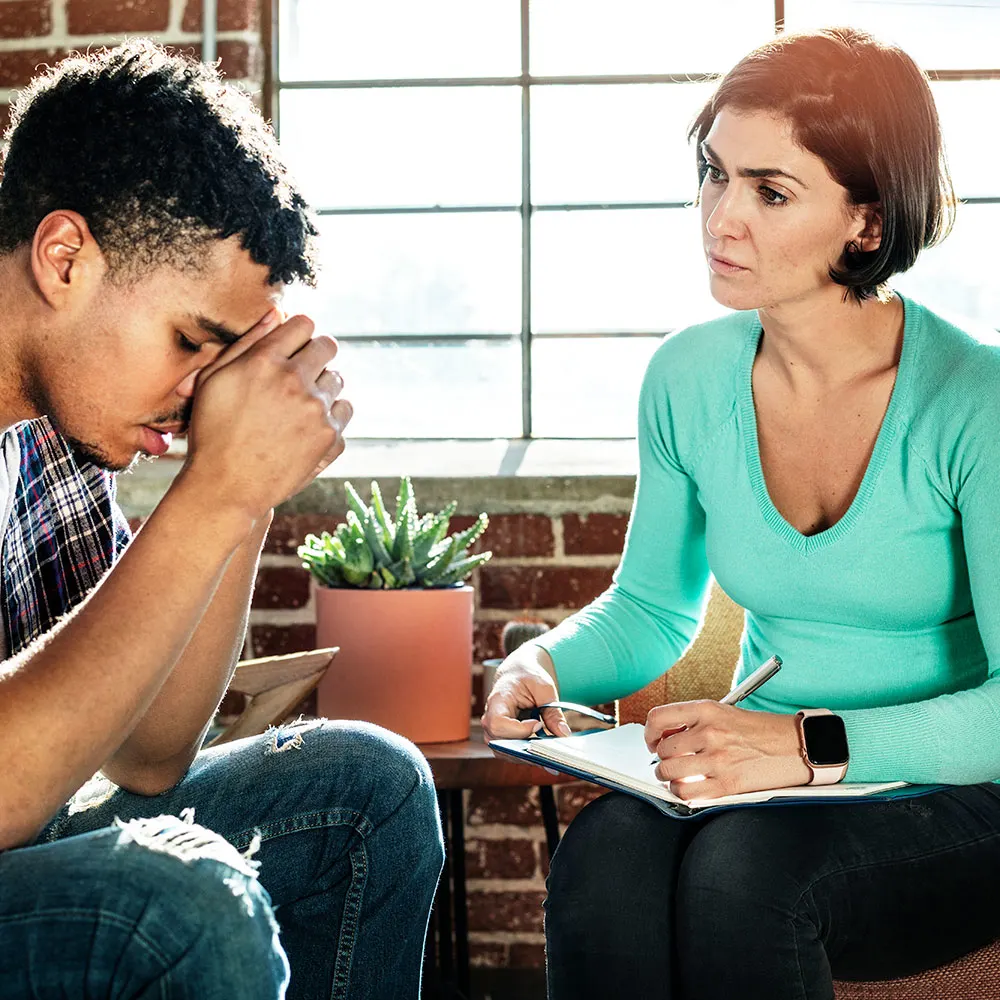 The clinical team begins addressing the psychological aspect